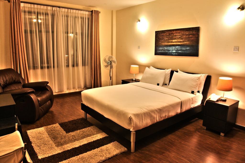 Golfview Serviced Apartments Nairobi Habitación foto