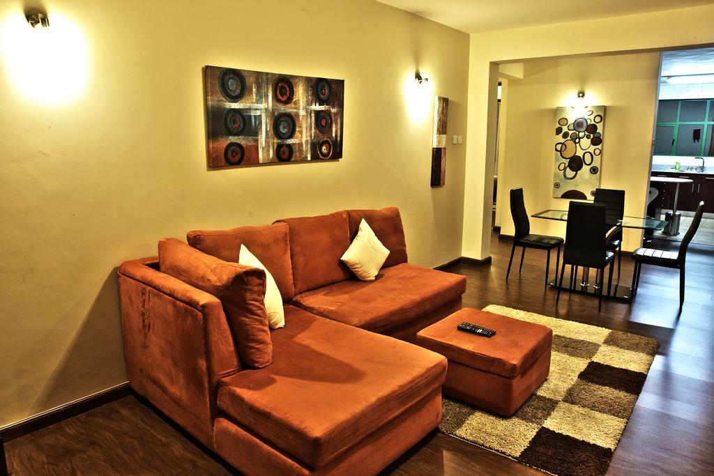 Golfview Serviced Apartments Nairobi Habitación foto